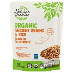 Nature's Promise Organic 90 Second Microwave Ancient Grains & Rice