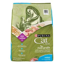 Purina Cat Chow Naturals Indoor Chicken Flavor Dry Cat Food - 13lbs