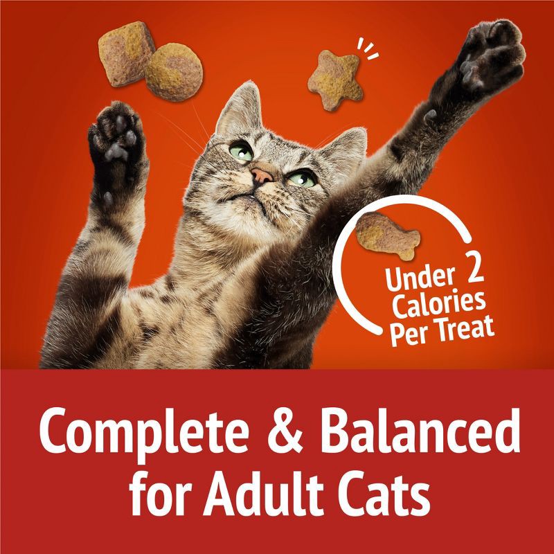 slide 7 of 11, Purina Friskies Party Mix Chicken Gravy-Licious Crunch Crunchy Cat Treats - 6oz, 6 oz