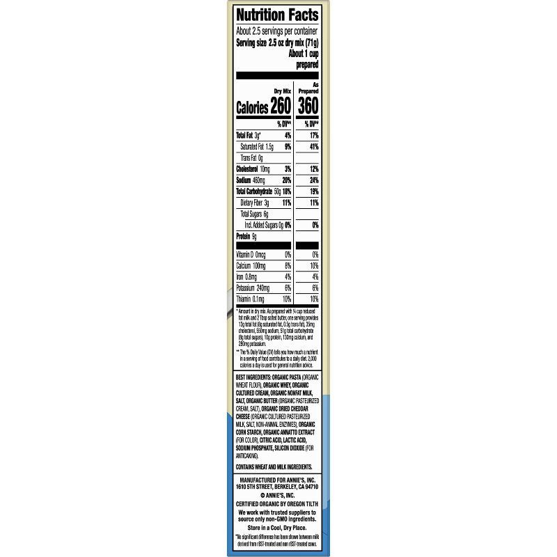 slide 8 of 10, Annie's Organic Classic Cheddar Mac and Cheese - 6oz, 6 oz
