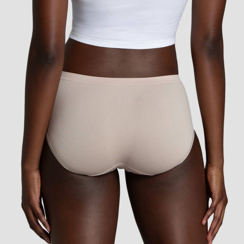 slide 5 of 6, Fruit of the Loom Women's 6pk 360 Stretch Seamless Hipster Underwear - Colors may vary 9: Mid Rise, Tagless, 6 ct