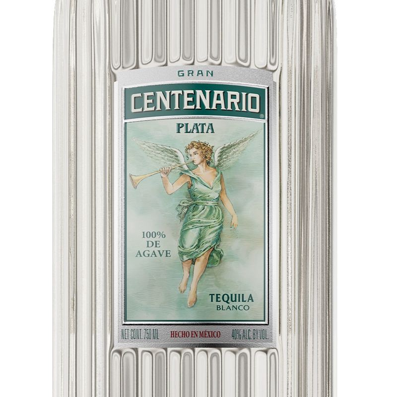 slide 3 of 32, Gran Centenario Plata Blanco Tequila - 750ml Bottle, 750 ml