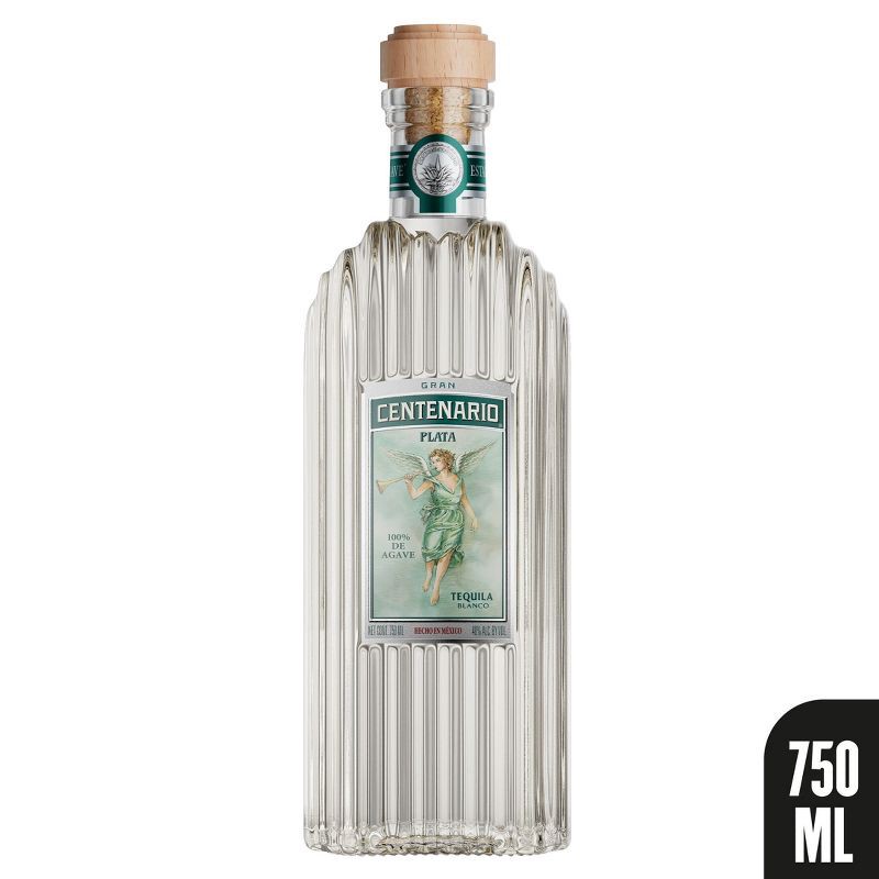 slide 5 of 32, Gran Centenario Plata Blanco Tequila - 750ml Bottle, 750 ml