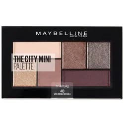 Maybelline City Mini Eyeshadow Palette - Chill Brunch Neutrals - 0.14oz