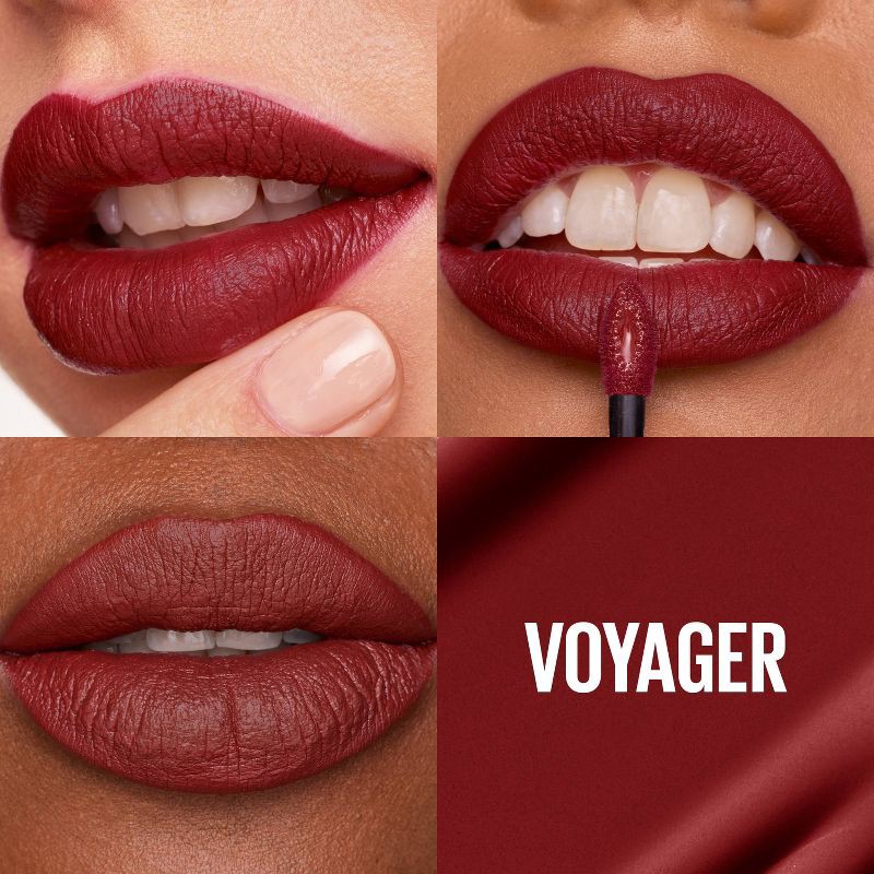 slide 2 of 9, Maybelline SuperStay Matte Ink Liquid Lipstick - 50 Voyager - 0.17 fl oz, 0.17 fl oz