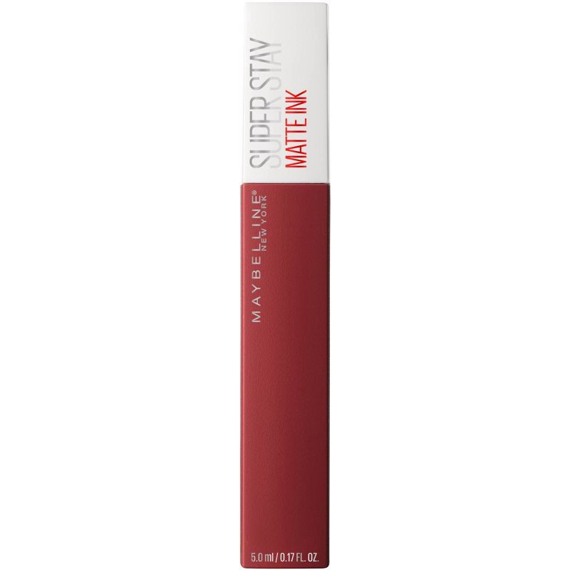 slide 2 of 6, MaybellineSuper Stay Matte Ink Lip Color - 50 Voyager - 0.17 fl oz: Long-Lasting, No Transfer, Ultra-Matte Finish, 0.17 fl oz