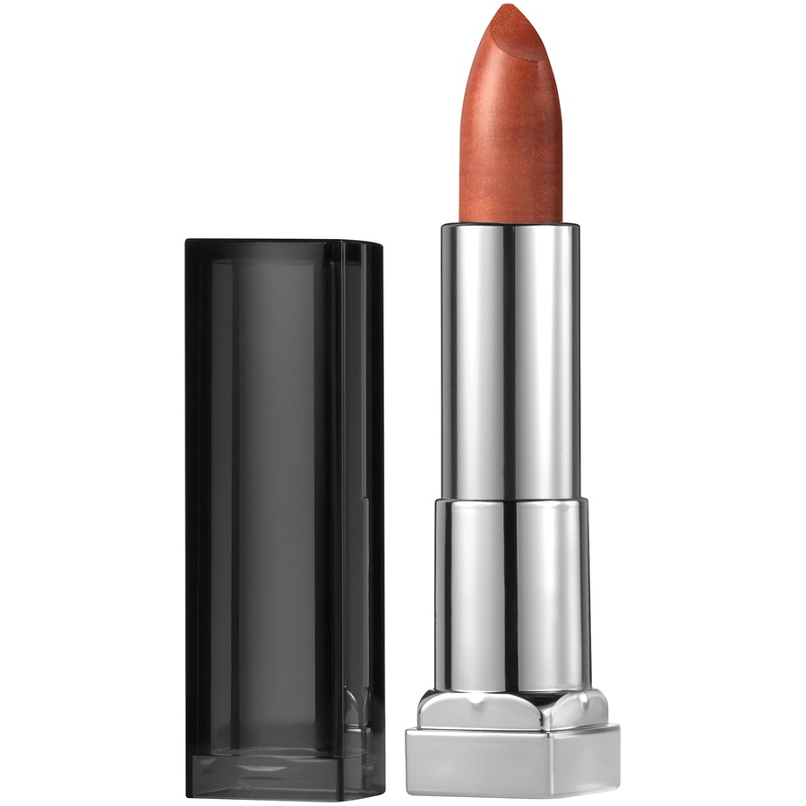 slide 1 of 3, Maybelline Color Sensational Metals Lip Color - 958 Copper Spark, 0.15 oz