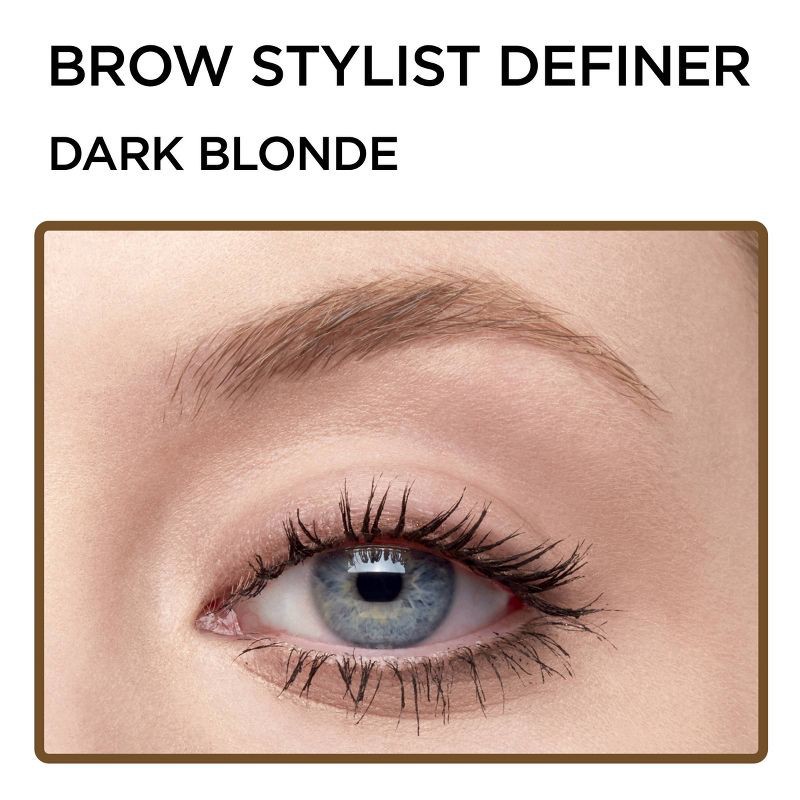 slide 3 of 6, L'Oreal Paris Brow Stylist Definer Eyebrow Mechanical Pencil - 391 Dark Blonde - 0.003oz, 0.003 oz