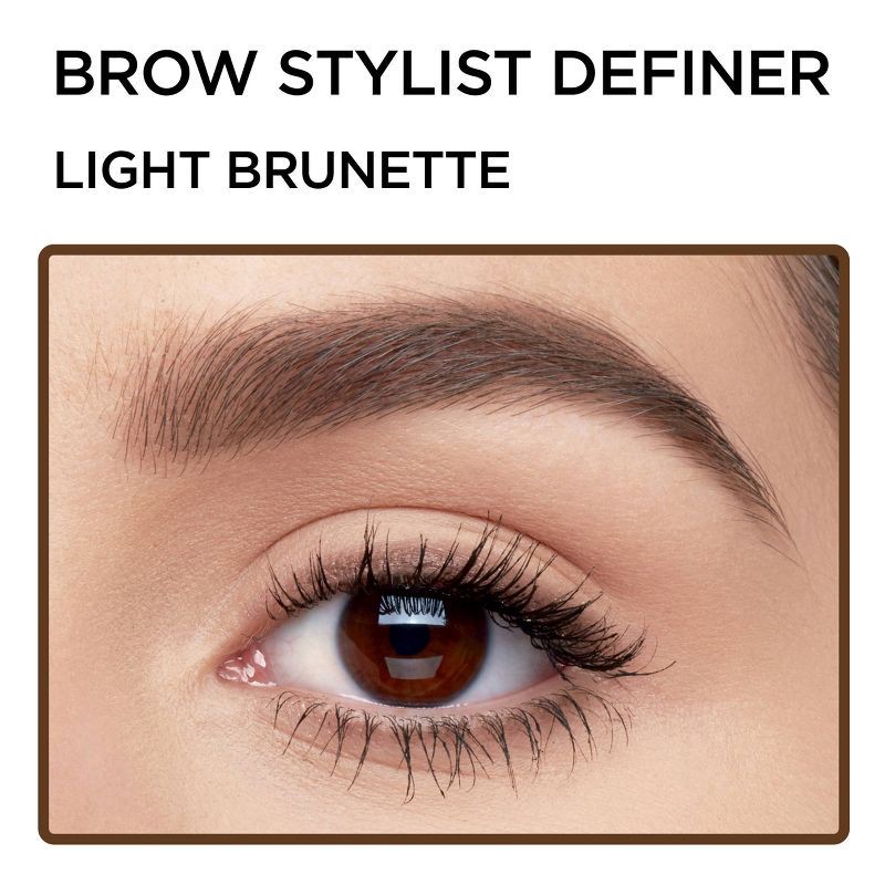 slide 3 of 4, L'Oreal Paris Brow Stylist Definer Eyebrow Mechanical Pencil - 392 Light Brunette - 0.003oz, 0.003 oz