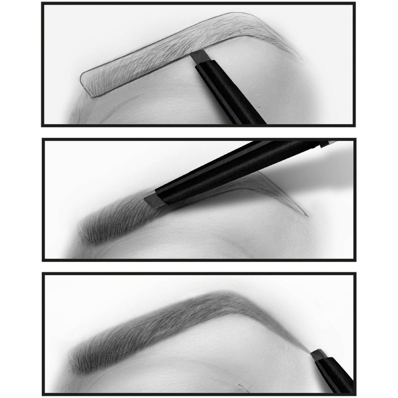 slide 4 of 4, L'Oreal Paris L'Oréal Paris Brow Stylist Shape & Fill Eyebrow Pencil - 400 Blonde - 0.008oz, 0.008 oz