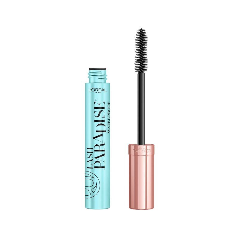 slide 1 of 8, L'Oreal Paris Voluminous Lash Paradise Mascara - 204 Waterproof Blackest Black - 0.25 fl oz, 0.25 fl oz