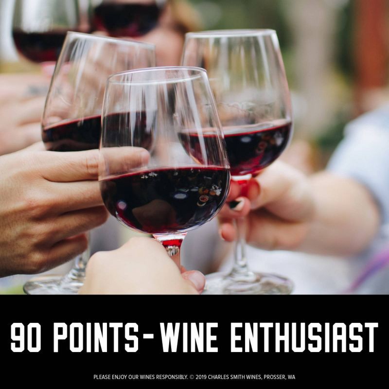 slide 5 of 8, Boom Boom! Syrah Red Wine by Charles Smith - 750ml Bottle, 750 ml