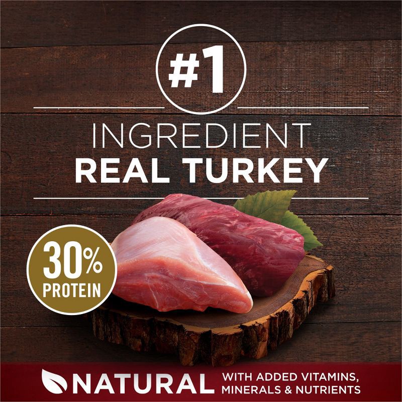 slide 4 of 11, Purina ONE SmartBlend True Instinct Natural Real Turkey & Venison Flavor Dry Dog Food - 36lbs, 36 lb