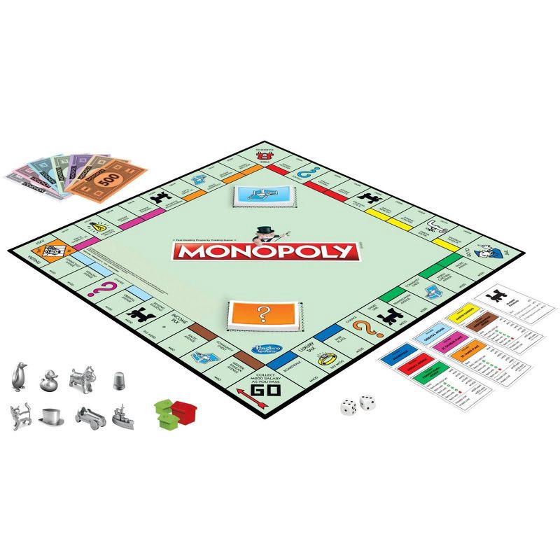 slide 2 of 9, Hasbro Monopoly Classic Board Game, 1 ct