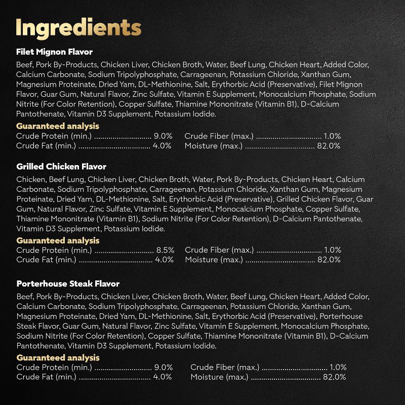 slide 8 of 13, Cesar Classic Loaf in Sauce Liver, Chicken, Turkey, Steak and Beef Flavor Variety Pack Small Breed Wet Dog Food - 3.5oz/36ct, 3.5 oz, 36 ct