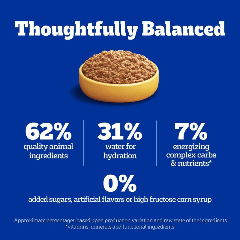 slide 6 of 10, Pedigree Chopped Ground Dinner Steak, Beef and Red Meat Flavor Variety Pack Wet Dog Food - 9.9lbs/12ct, 9.9 lb, 12 ct