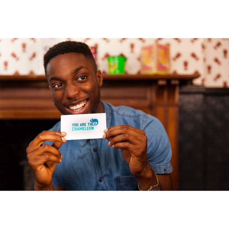 slide 7 of 8, The Chameleon Board Game: Social Skills Party Games for 3-8 Players with Cards, Dice & Instructions by Big Potato, 1 ct