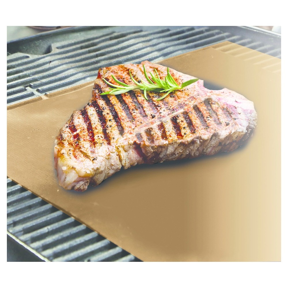 slide 3 of 3, Yoshi Copper Grill And Bake Mats, 1 ct