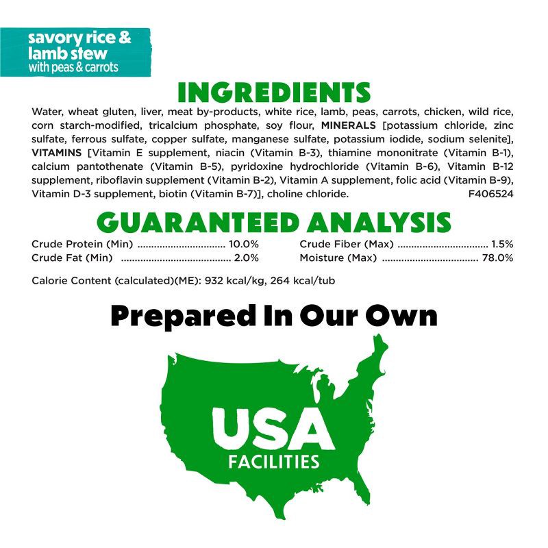 slide 10 of 16, Purina Beneful Prepared Meals Lamb, Chicken & Beef Stew Wet Dog Food - 10oz/12ct Variety Pack, 12 ct; 10 oz