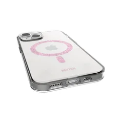 Bryten MagFX Phone Case for iPhone 15 Pro - Pink Glitter