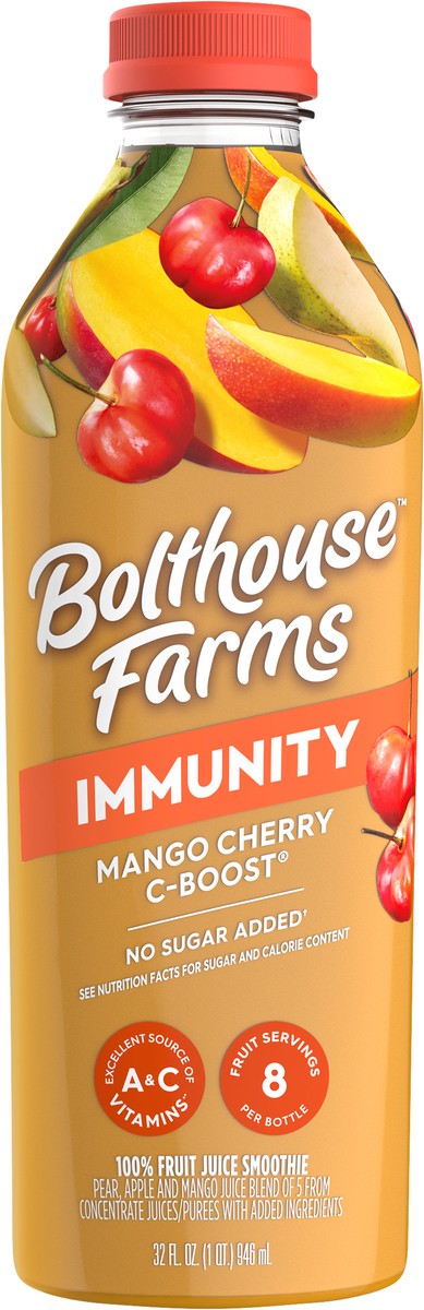 slide 7 of 13, Bolthouse Farms Immunity Smoothie, Mango Cherry C-Boost- 32 oz, 32 oz