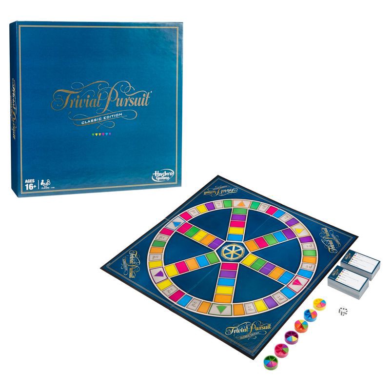 slide 4 of 9, Hasbro Gaming Trivial Pursuit Game: Classic Edition, 1 ct