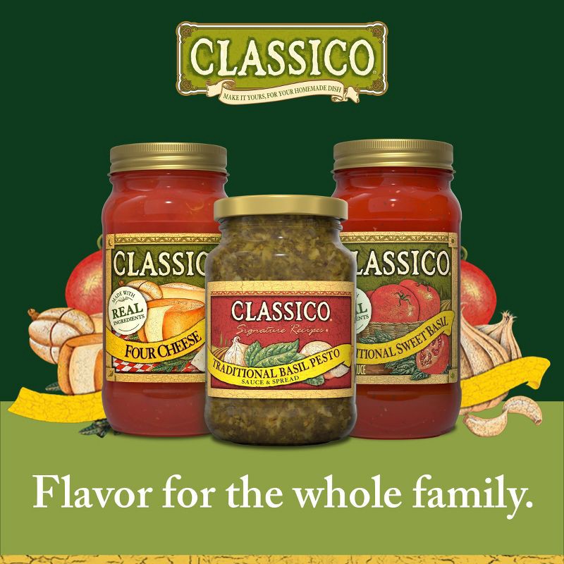 slide 6 of 9, Classico Pesto Pasta Sauce - 13.5oz, 13.5 oz