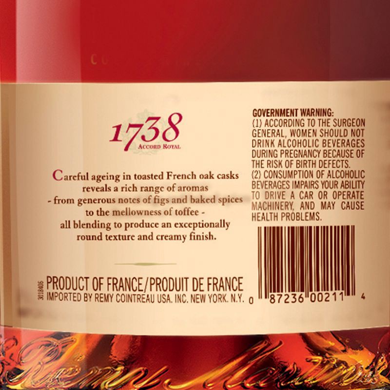 slide 17 of 20, Remy Martin 1738 Accord Royal Cognac - 750ml Bottle, 750 ml