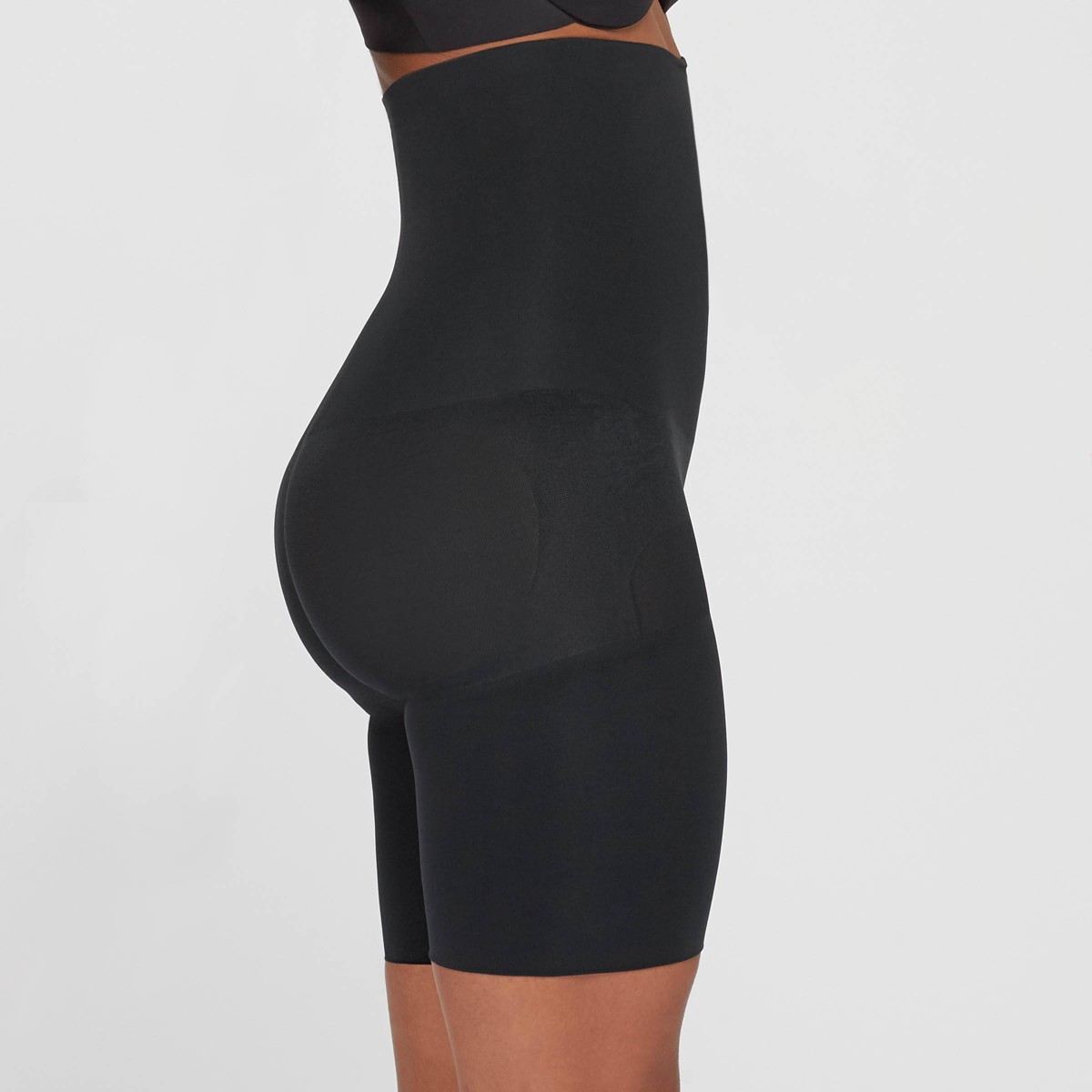 slide 3 of 5, ASSETS by SPANX Women's Remarkable Results High-Waist Mid-thigh Shaper - Black L, 1 ct