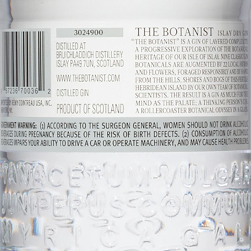 slide 8 of 21, The Botanist Islay Dry Gin - 750ml Bottle, 750 ml
