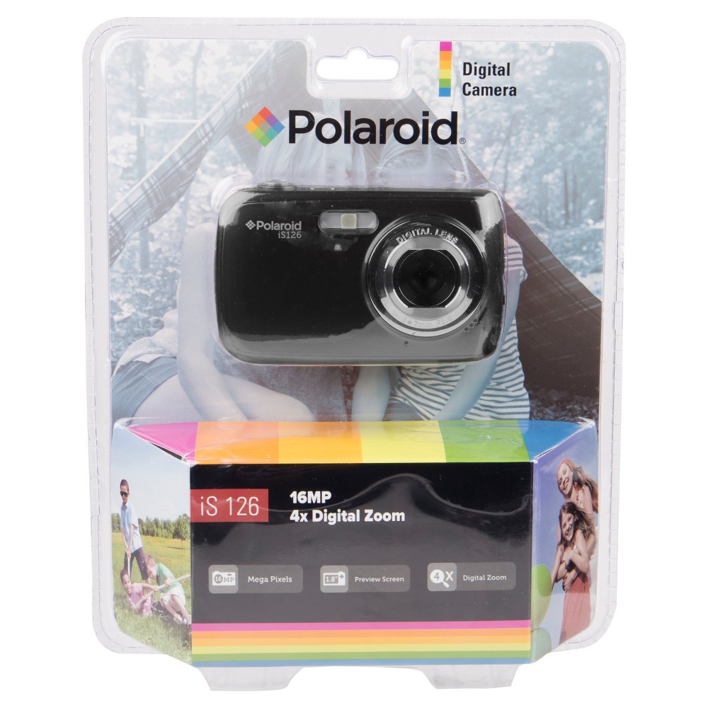 slide 7 of 7, Polaroid 16MP Digital Camera - Black, 1 ct