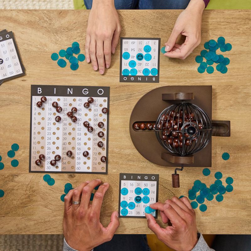 slide 7 of 9, Game Gallery Solid Wood Bingo, Styles May Vary, 1 ct