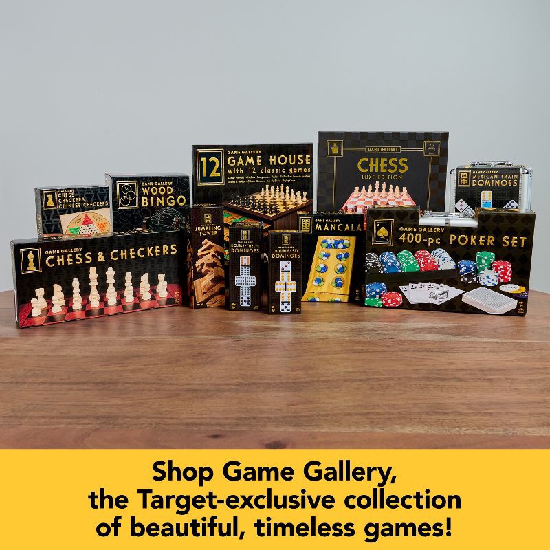 slide 6 of 7, Game Gallery Wood Bingo Set, 1 ct