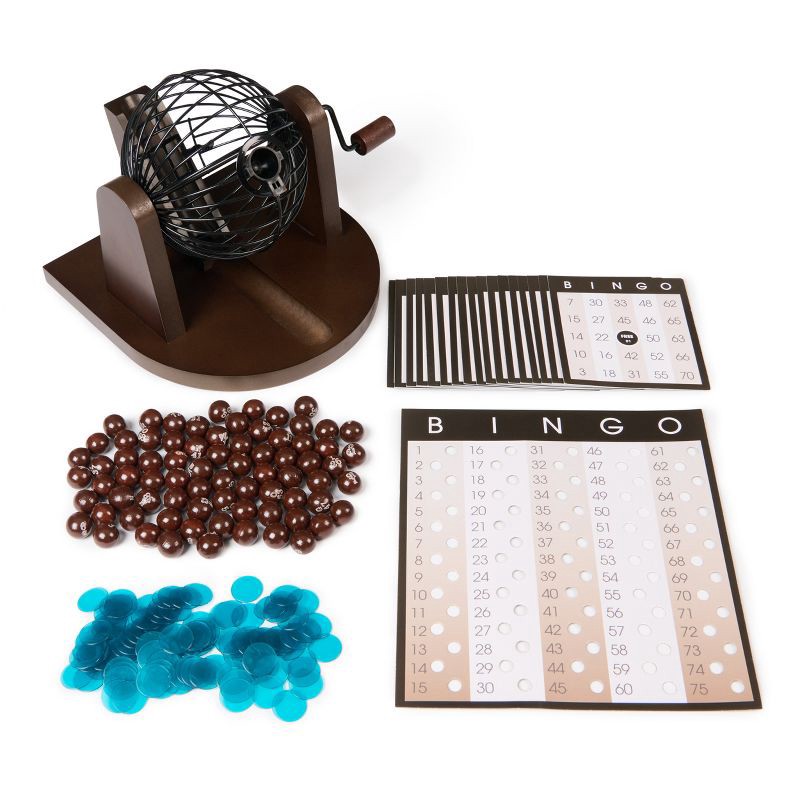 slide 2 of 9, Game Gallery Solid Wood Bingo, Styles May Vary, 1 ct