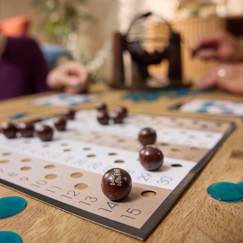 slide 8 of 9, Game Gallery Solid Wood Bingo, Styles May Vary, 1 ct