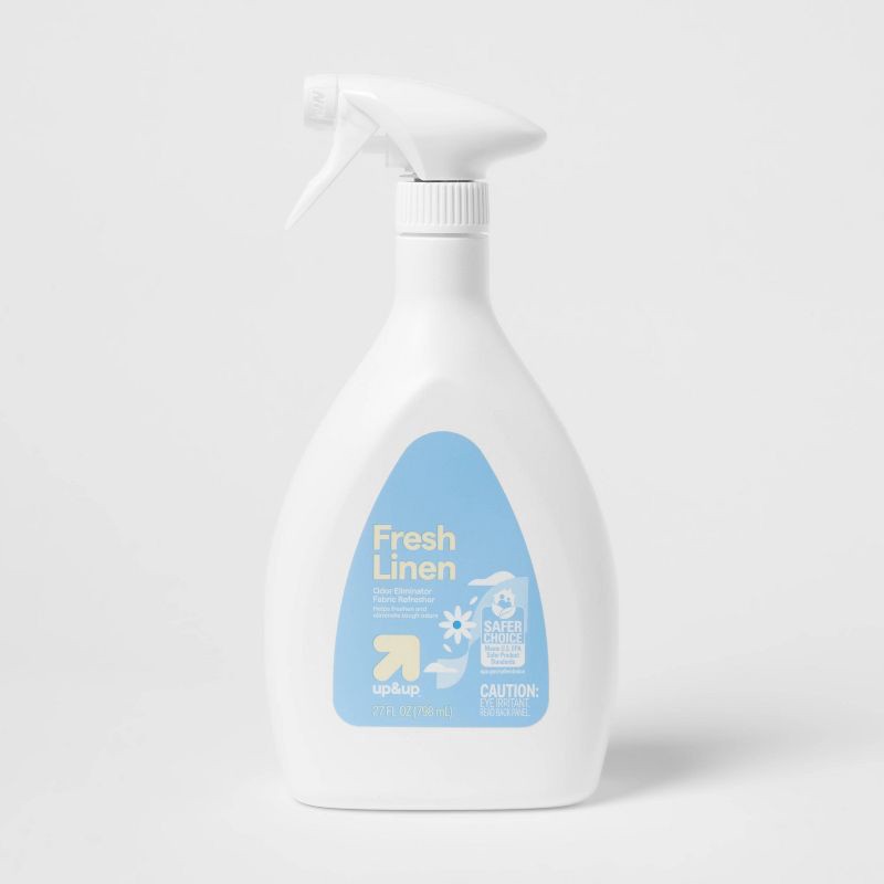 slide 1 of 3, Fresh Linen Odor Eliminator Fabric Refresher - 27oz - up&up™, 27 oz