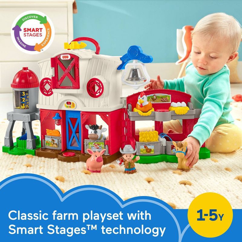 slide 2 of 6, Fisher-Price Little People Caring For Animals Farm, 1 ct