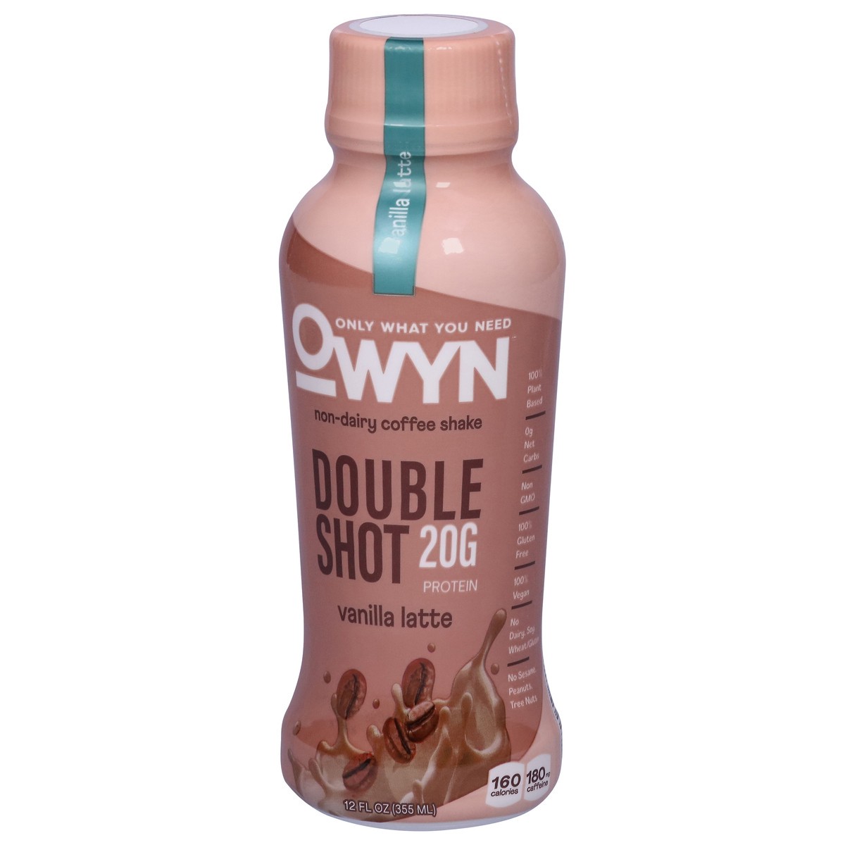 slide 4 of 14, OWYN Non-Dairy Vanilla Latte Coffee Shake 12 fl oz, 12 fl oz