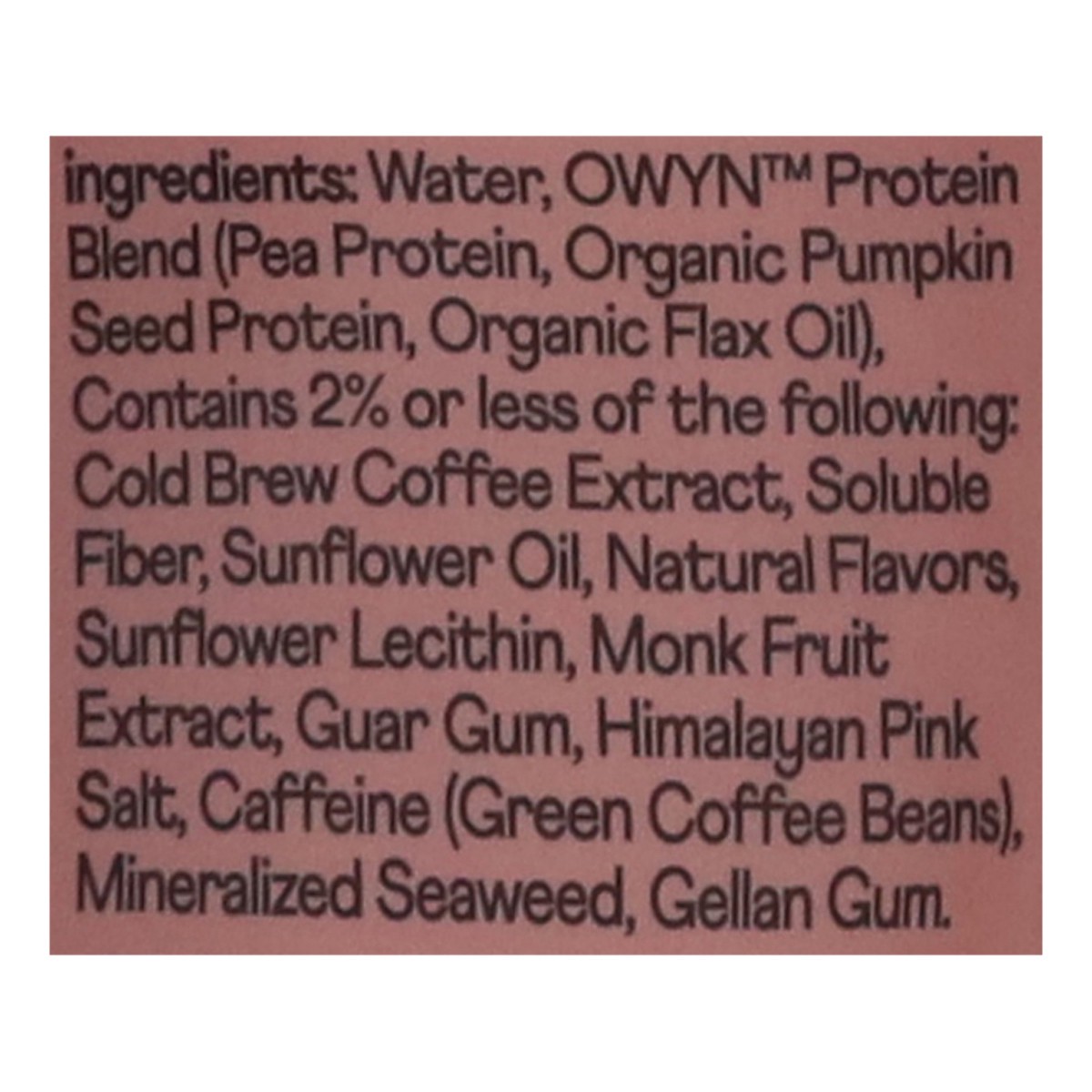 slide 9 of 14, OWYN Non-Dairy Vanilla Latte Coffee Shake 12 fl oz, 12 fl oz