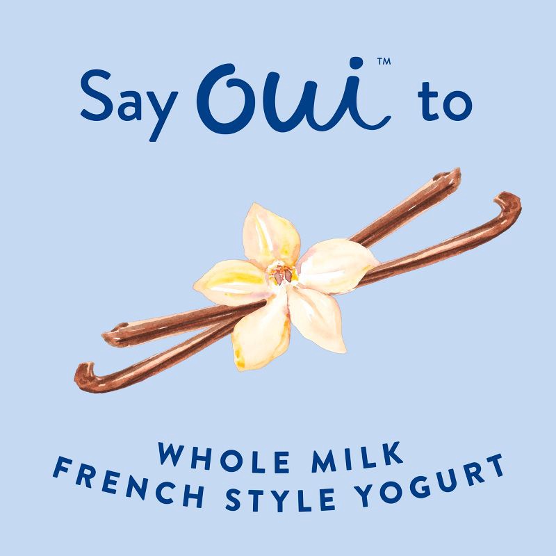 slide 3 of 12, Oui by Yoplait Vanilla Flavored French Style Yogurt - 5oz, 5 oz