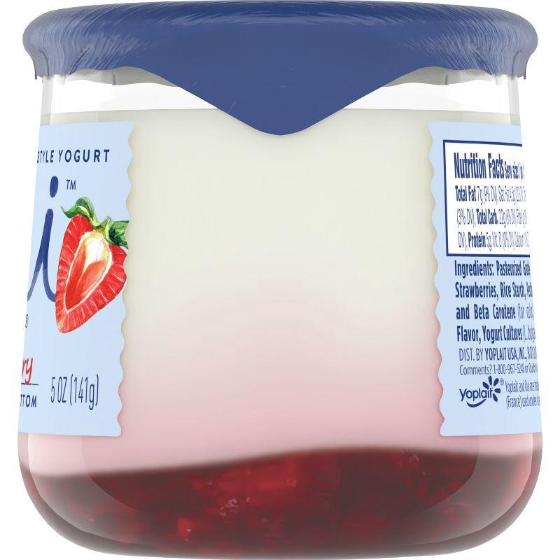 slide 6 of 8, Oui by Yoplait Strawberry Flavored French Style Yogurt - 5oz, 5 oz