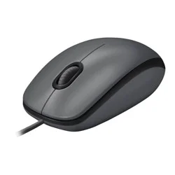Logitech M100 Wired Mouse - Gray