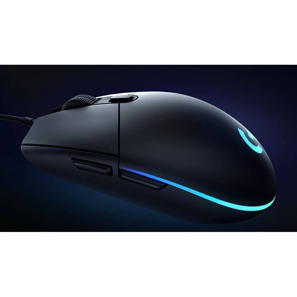 Logitech G203 Lightsync Game wired mouse, Black 910-005790