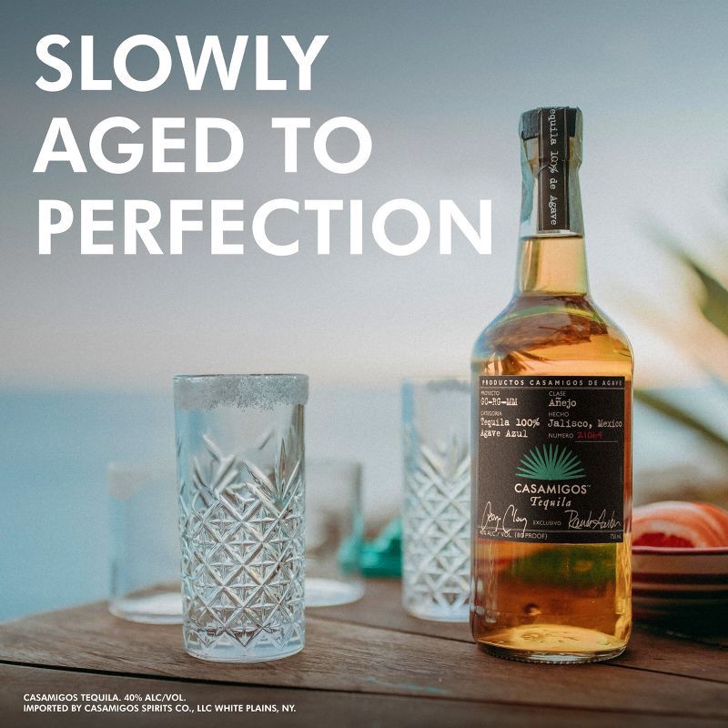 slide 6 of 8, Casamigos Anejo Tequila - 750ml Bottle, 750 ml