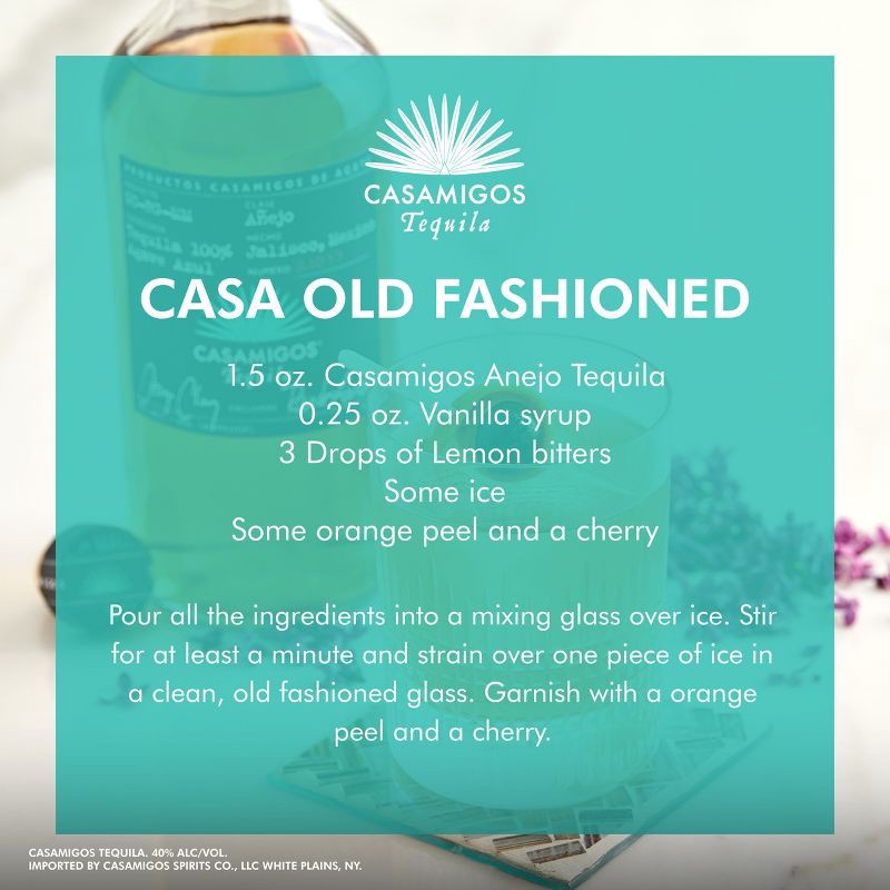 slide 2 of 8, Casamigos Anejo Tequila - 750ml Bottle, 750 ml