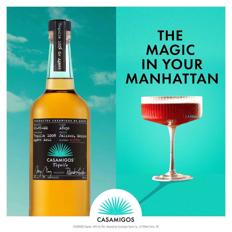 slide 7 of 8, Casamigos Anejo Tequila - 750ml Bottle, 750 ml