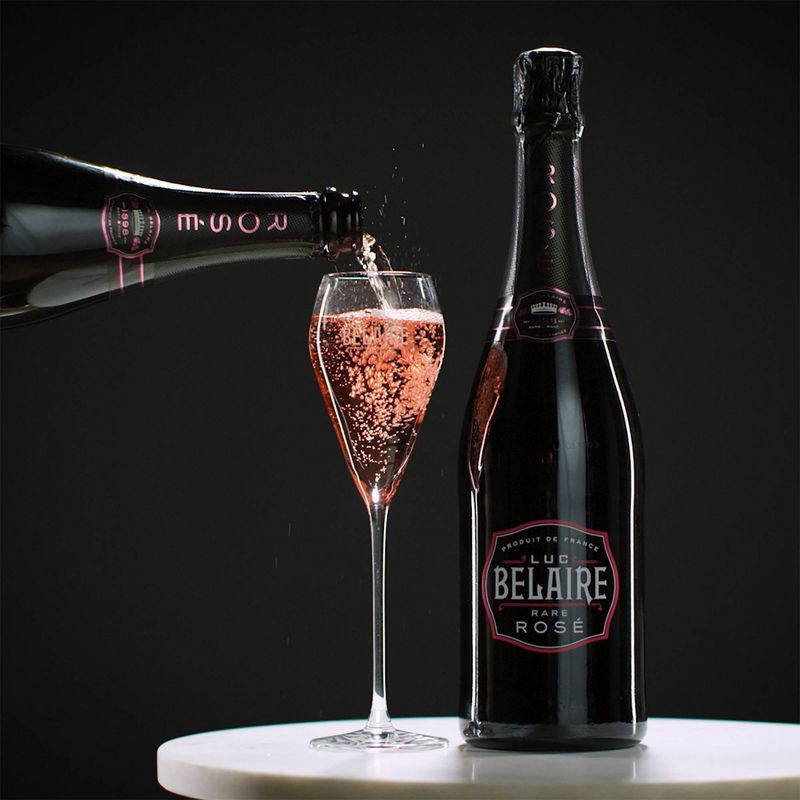slide 5 of 6, Luc Belaire Rare Rosé Sparkling Wine - 750ml Bottle, 750 ml
