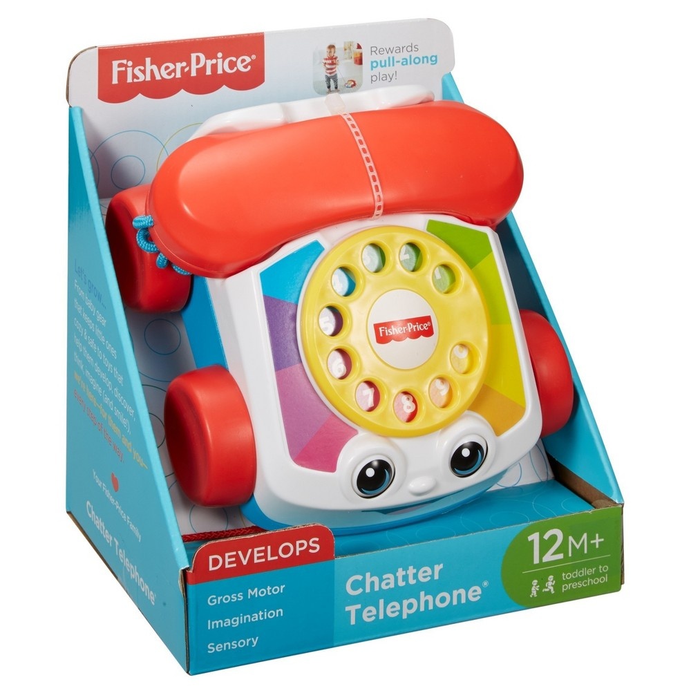 slide 3 of 4, Fisher-Price Chatter Telephone, 1 ct
