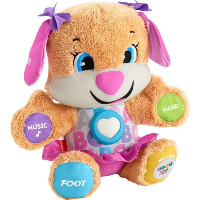slide 1 of 6, Laugh & Learn Fisher-Price Laugh and Learn Smart Stages Puppy - Sis, 1 ct