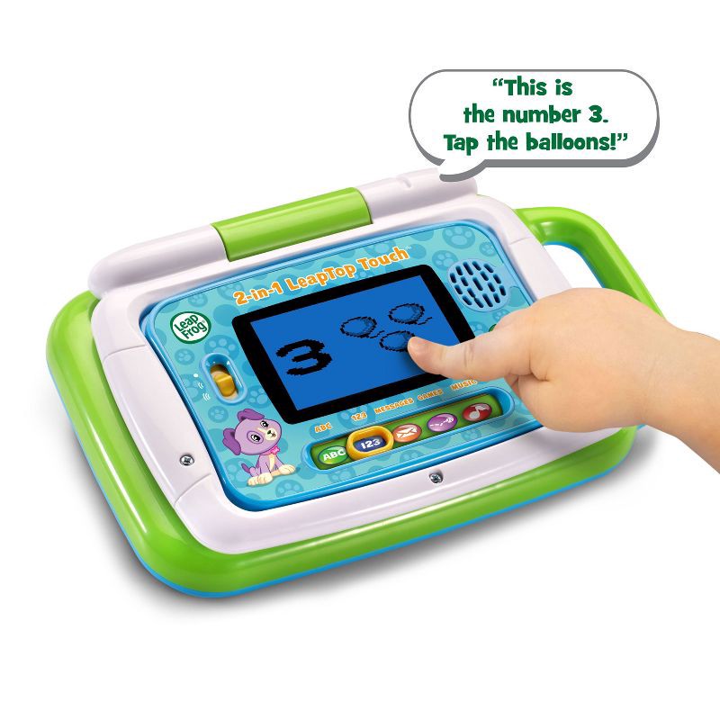 slide 4 of 10, LeapFrog 2-in-1 LeapTop Touch, 1 ct